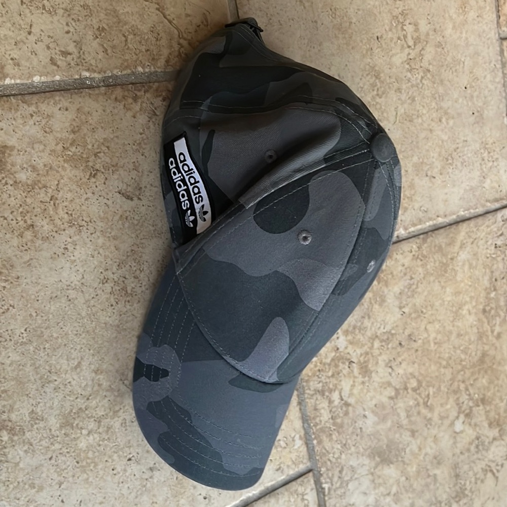 Adidas Gray Camo Hat